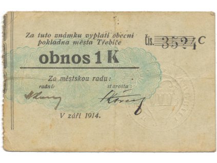 40749 40749 40749 trebic mesto 1 k zari 1914 slabsi k hh 223 5 10g2