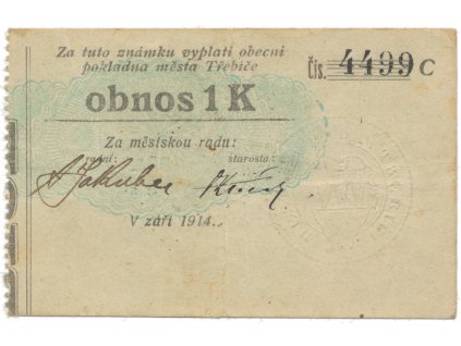40761 40761 trebic mesto 1 k zari 1914 silnejsi k hh 223 5 10i1