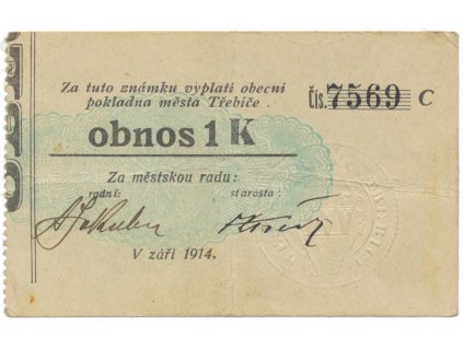 40788 40788 40788 trebic mesto 1 k zari 1914 slabsi k hh 223 5 10n2