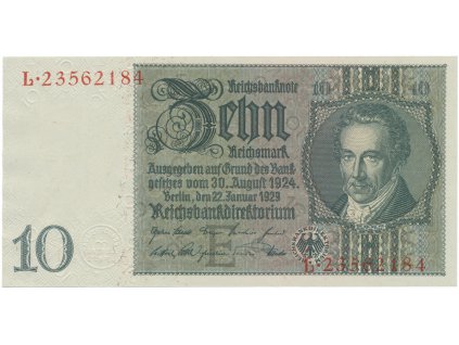 41130 nemecko 10 reichsmark 1929 typ o o hej d2c