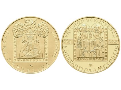 10000 Kč 2013 - Konstantin a Metoděj, PROOF