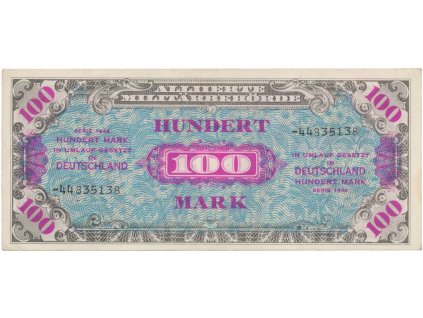 41337 41337 okupacni poukazky allierte 100 mark 1944 tisk sssr hej am7d