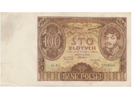 41379 41379 polsko 100 zlotych 1934 hej pl12a