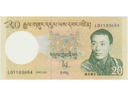 41475 41475 41475 bhutan 20 ngultrum 2006 2013 p 30