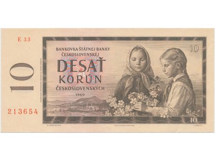 42012 42012 ceskoslovensko 10 koruna 1960 serie e hej 97ce