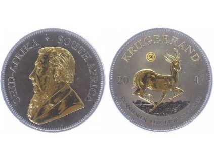 42297 jihoafricka republika krugerrand 2017 50 vyroci razby
