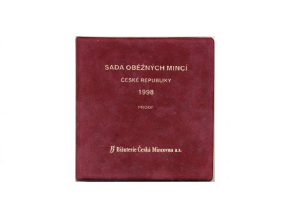 42318 rocnikova sada minci 1998 proof