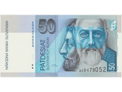 50 Koruna / 2. 5. 2002, náhradní série A, Hej.SK38a2       N/UNC