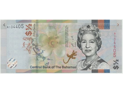42378 42378 bahamy 1 2 dollar 2019 p new