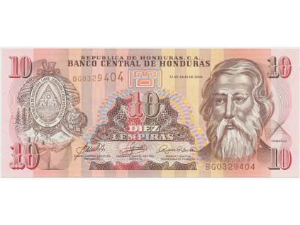 42450 42450 honduras 10 lempiras 2006 p 86b d
