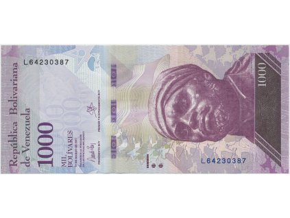 Venezuela, 1000 Bolivares 2017, P.95b