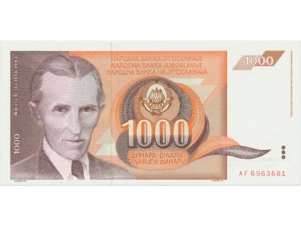 42648 42648 jugoslavie 1000 dinara 1990 p 107