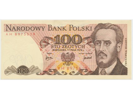 42702 42702 42702 polsko 100 zlotych 1976 p 143b