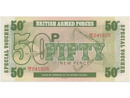 42759 velka britanie 50 new pence 1972 baf vojenske vydani tisk tdlr p m46a