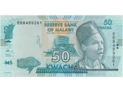 42903 42903 malawi 50 kwacha 2014 2020 p 64