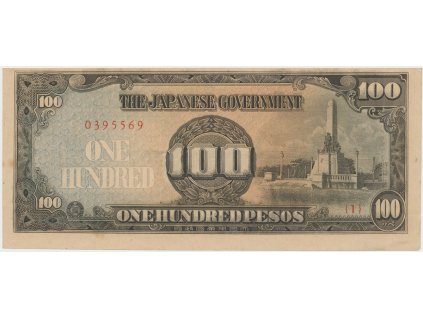 Filipíny - japonská okupace, 100 Pesos (1944), P.112a