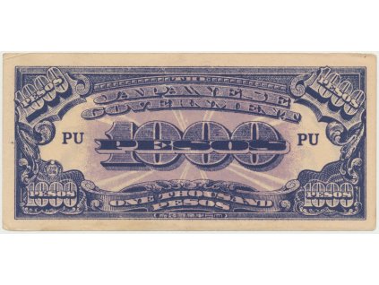 43380 43380 43380 filipiny japonska okupace 1000 pesos 1945 p 115
