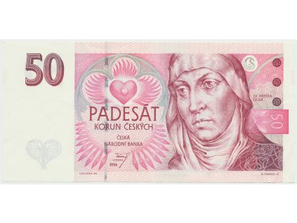 Česká republika, 50 Koruna 1994, série B, Hej.CZ15a
