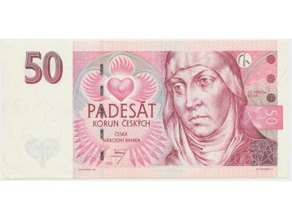44382 ceska republika 50 koruna 1997 serie e hej cz21ae