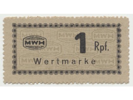 Holleischen (Holýšov) - MWH, 1 Reichspfennig b.d., Grab.Ho1