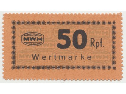 Holleischen (Holýšov) - MWH, 50 Reichspfennige b.d., Grab.Ho14