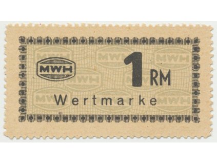 Holleischen (Holýšov) - MWH, 1 Reichsmark b.d., Grab.Ho15