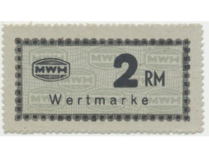 Holleischen (Holýšov) - MWH, 2 Reichsmark b.d., Grab.Ho16
