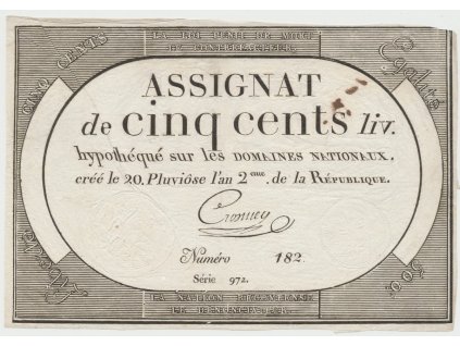 44754 44754 44754 francie 500 livres 1794 p a77