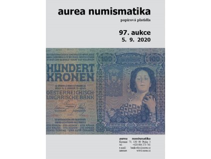 97. Aukce - papírová platidla