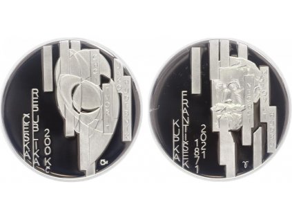 45252 200 kc 2021 frantisek kupka proof bez certifikatu