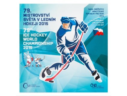 Ročníková sada mincí 2015 - Hokejové mistrovství světa 2015