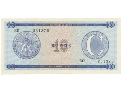 45804 45804 45804 kuba 10 pesos b d serie c 2 vydani p fx22
