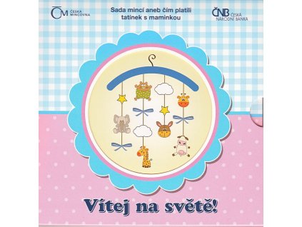 Ročníková sada mincí 2015 - Vítej na světě