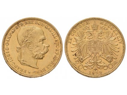 47136 47136 20 koruna 1894