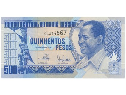47163 47163 47163 guinea bissau 500 pesos 1990 p 12