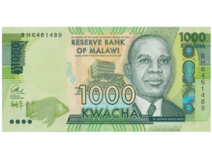 47220 47220 malawi 1000 kwacha 2014 p 68