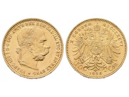 47589 47589 10 koruna 1896