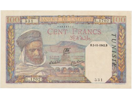 47886 47886 alzirsko 100 francs 1942 p 85
