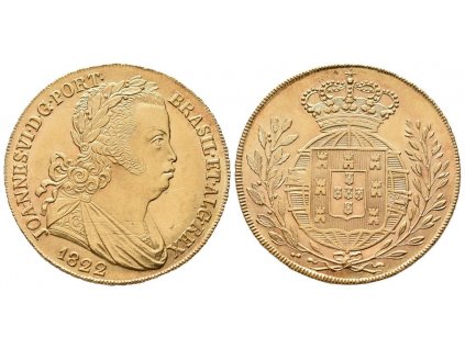 48078 48078 portugalsko peca 6400 reis 1822