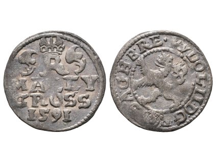 Malý groš 1591, Rudolf II.