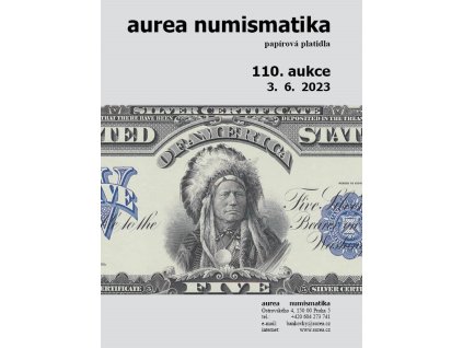 110. Aukce - papírová platidla