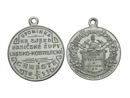 4833 chrast upominka na sjezd hasicske zupy labsko kostelecke