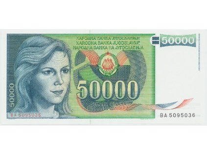 48444 48444 jugoslavie 50 000 dinara 1988 p 96