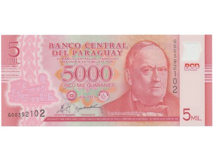 48718 48718 48718 paraguay 5000 guaranies 2011 plastova p 234a