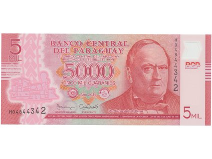 48721 48721 48721 paraguay 5000 guaranies 2016 plastova p 234b