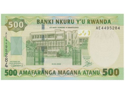 48796 48796 rwanda 500 francs 2008 p 34a