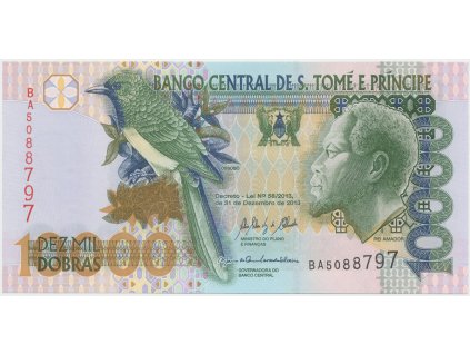 Svatý Tomáš a Princův ostrov, 100.000 Dobras 2013, P.66d