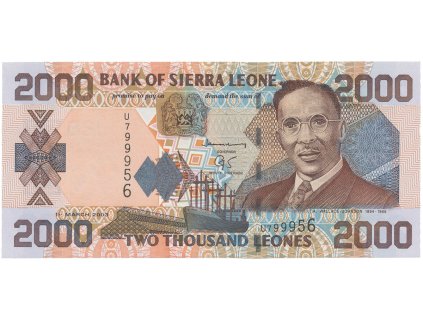 48880 48880 48880 sierra leone 2000 leones 2003 p 26b