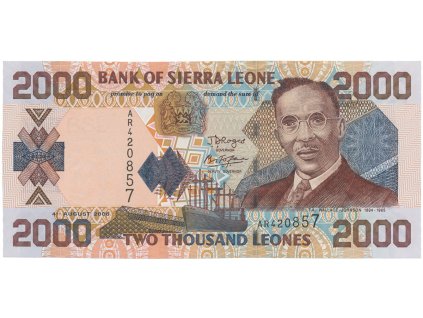 48883 48883 sierra leone 2000 leones 2006 p 26c