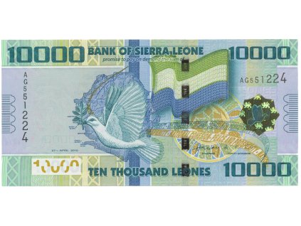 Sierra Leone, 10.000 Leones 2010, P.33